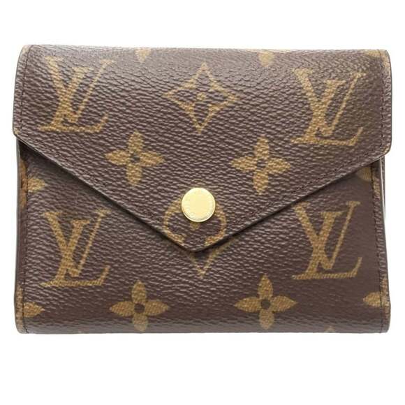 LOUIS VUITTON Louis Vuitton Monogram Tri-fold Wallet M62472 Portefeuille Vict...